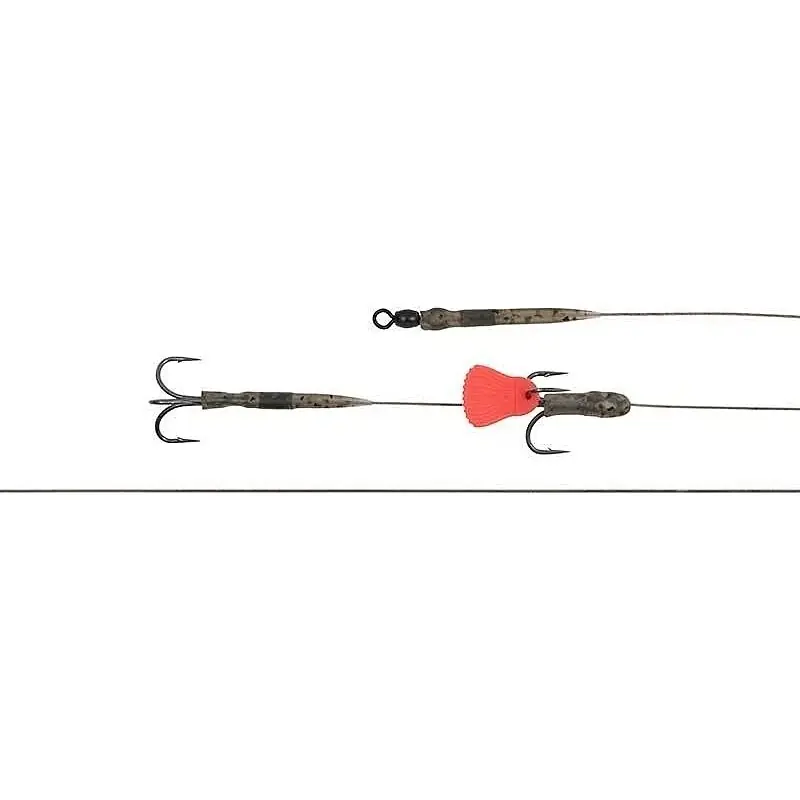 Fox Rage Predator Twin Treble Trace 52cm Size 4 Bestel Nu