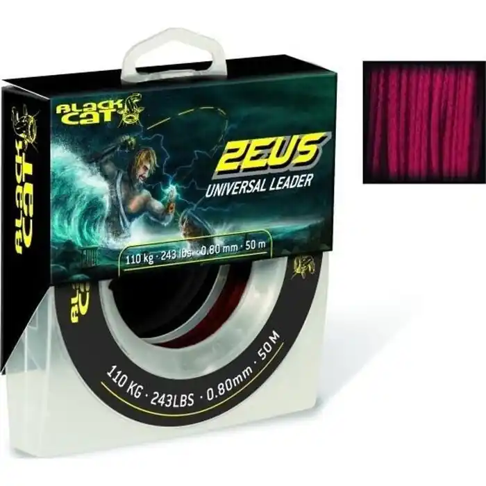 Black Cat Zeus Universal Leader Ø0.60mm 70m 85kg Meest Verkocht
