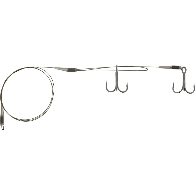Fabrieksprijs Westin Long-Cast Rig Semi Barbed M #4+#4 65cm 14kg - Voorradig