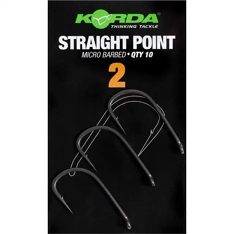 Tijdelijk Beschikbaar Korda Straight Point Barbed #2 - Voorradig