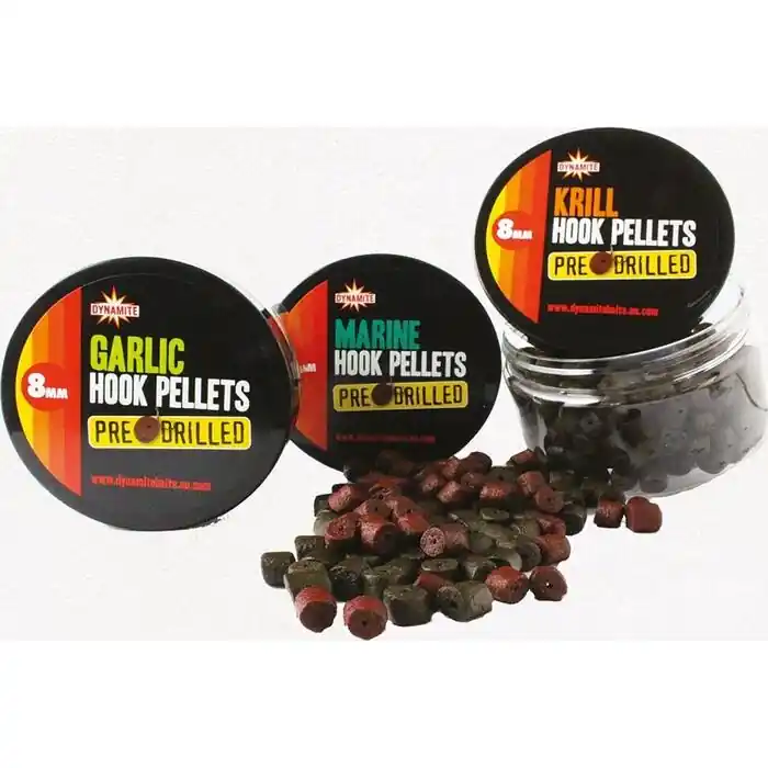 Dynamite Baits Pre-Drilled HP Garlic 8mm Beperkt Aanbod