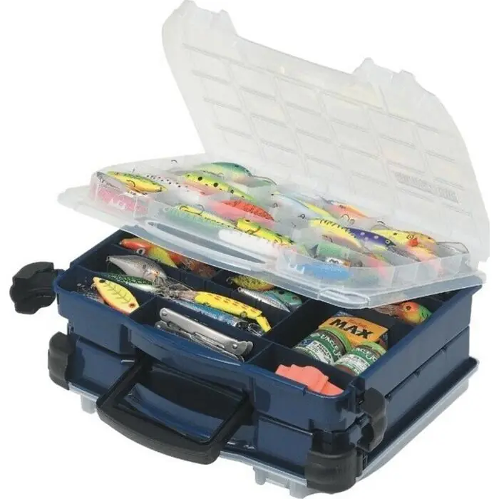 Koopje Plano Lockjaw Satchel Double Cover Clear - Blue