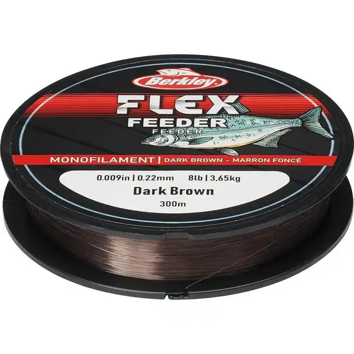 Berkley Flex Feeder Brown 300m 0.20mm Shop Nu