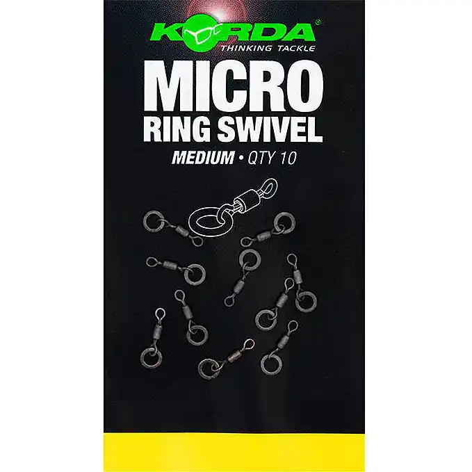 Korda Micro Rig Ring Swivel Large - Voorradig Rechtstreeks Van De Fabrikant