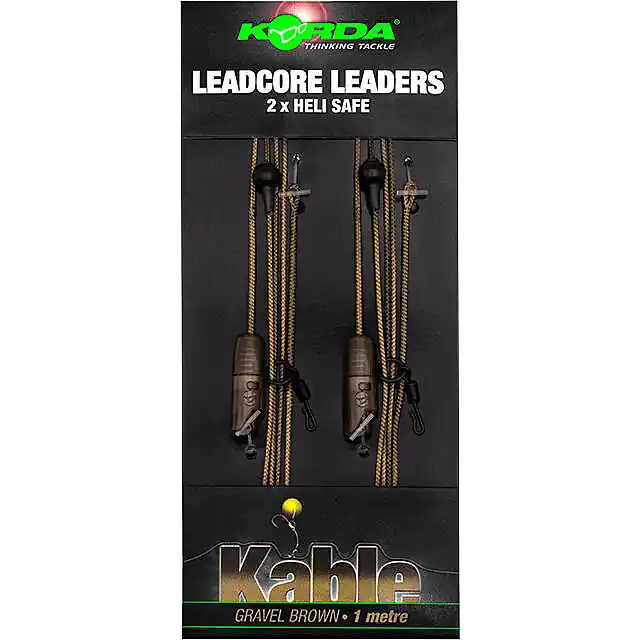 Fabrieksprijs Korda Leadcore leader Heli Safe Gravel 1m