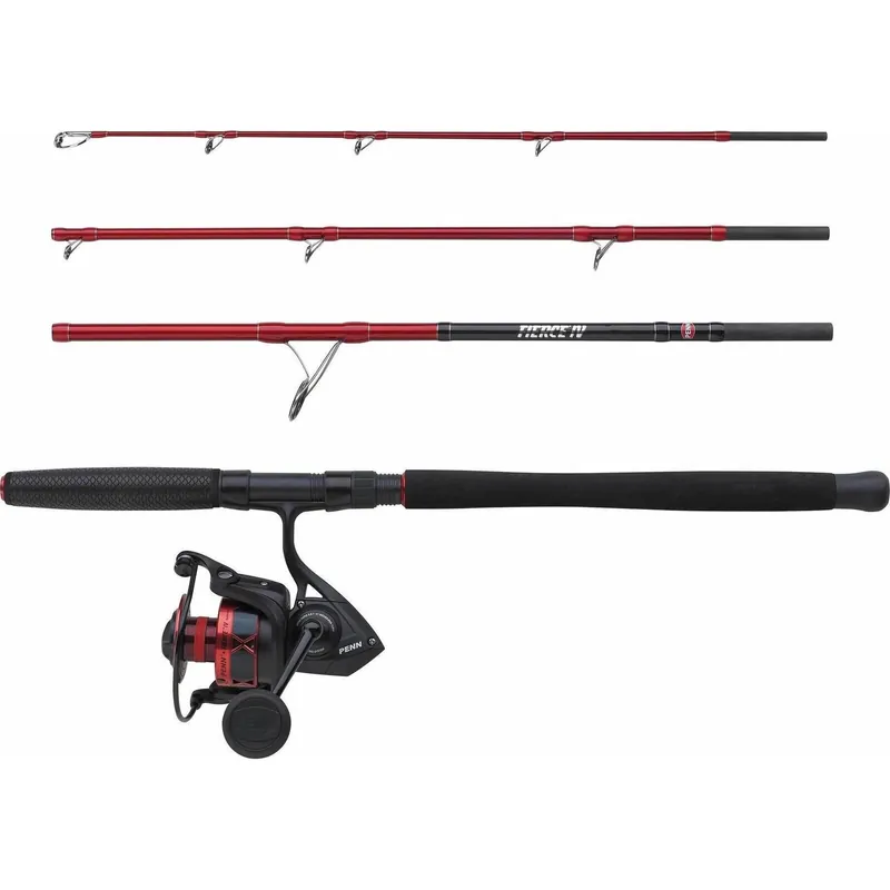Gereduceerde Prijs Penn Fierce 4 Travel Boat Combo 2.10m 150-400gr - Voorradig