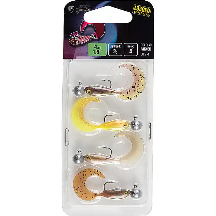 Nu Kopen Fox Rage Micro Grub Mixed UV Colour Pack #1 4cm - Voorradig