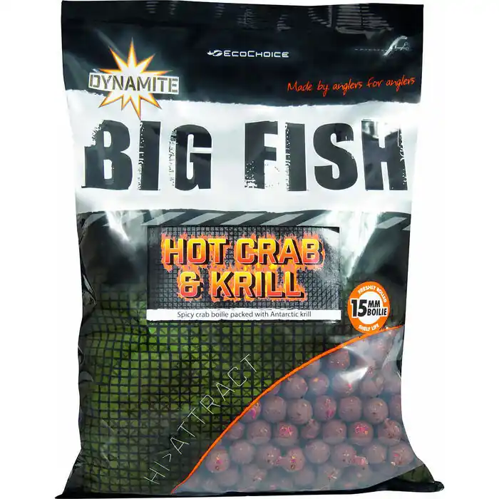 Actieprijs Dynamite Baits Hot Crab & Krill 15mm 1kg