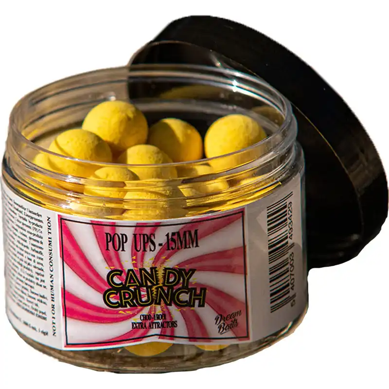 Gecertificeerd Dream Baits Candy Crunch Pop-ups 12mm 50gr