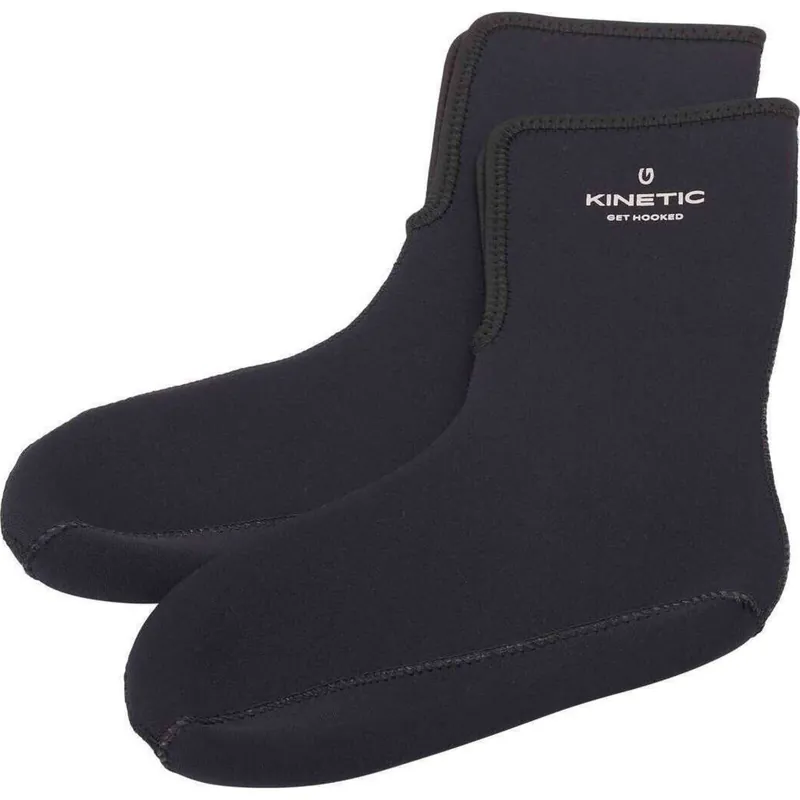 Snelle Levering Kinetic Neoprene Sock L Black - Voorradig