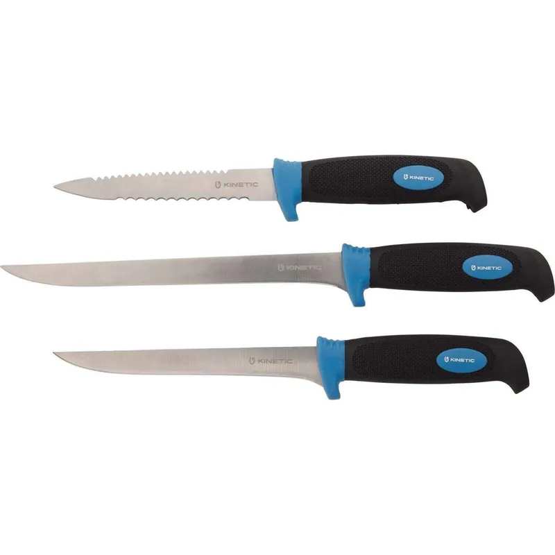 Kinetic SS Filleting Knife Set 3 delig Laatste Versie