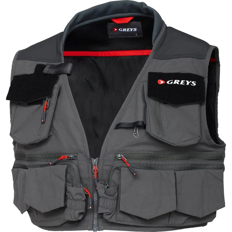 Express Levering Greys Tail Fly Vest M