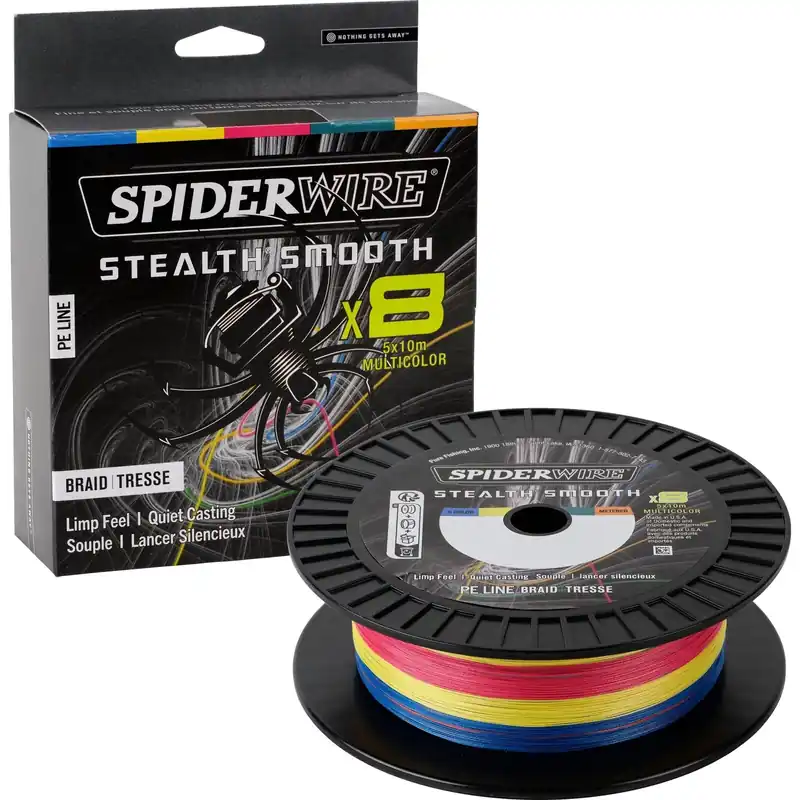 Spiderwire Stealth Smooth 8 Multicolor 2000m 0.15mm 16.5kg Beperkte Voorraad