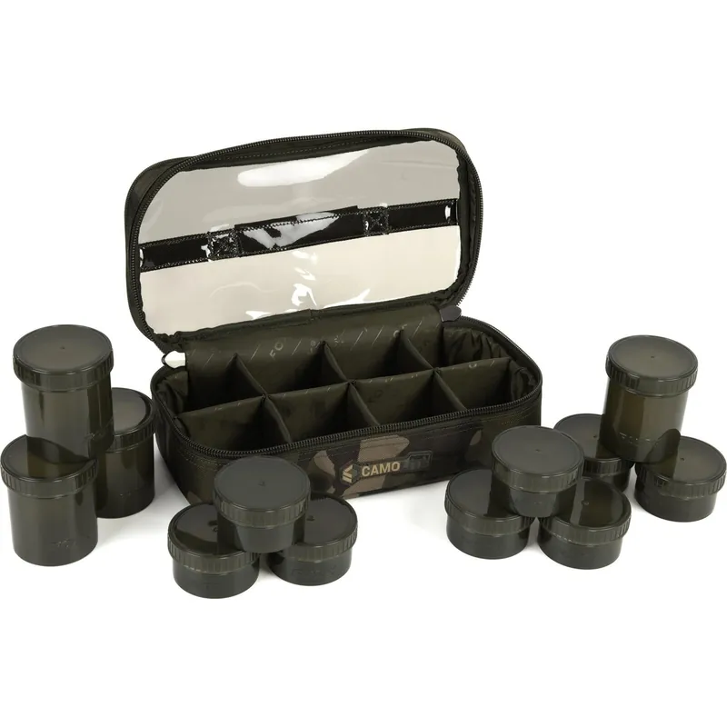 Fox Camolite Hook Bait Cases 12 Pot Koop Online