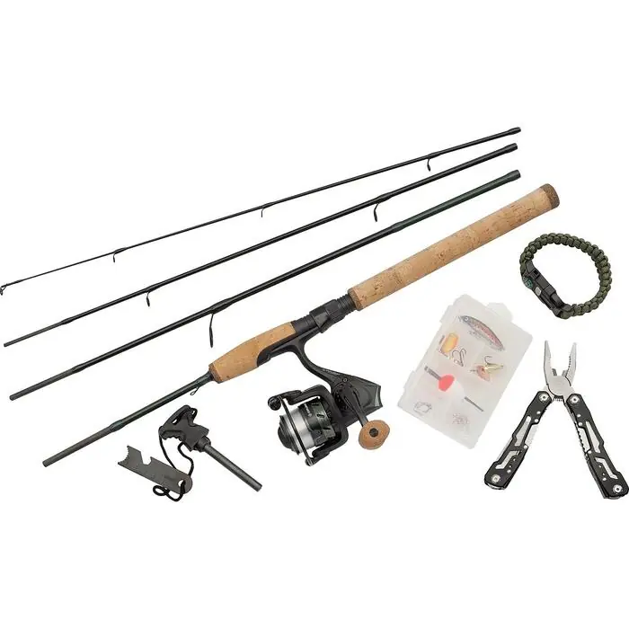 Abu Garcia Diplomat Wilderness Survival Combo 1.98m 3-12gr Aanbieding