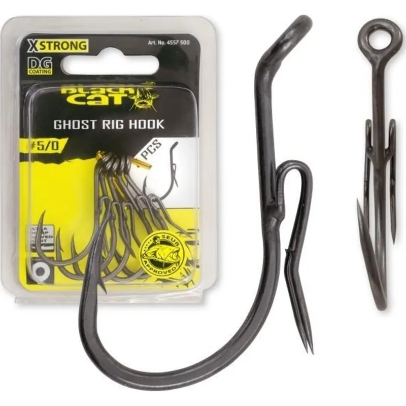 Direct Beschikbaar Black Cat Ghost Rig Hook DG #5/0