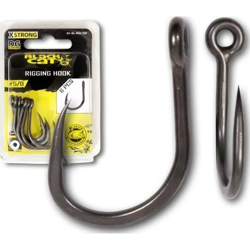 Beste Prijs Black Cat Rigging Hook DG #4/0