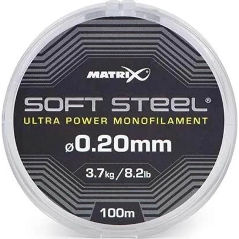 Matrix Soft Steel Ultra Power Monofilament 0.10mm - Voorradig Hoge Kwaliteit