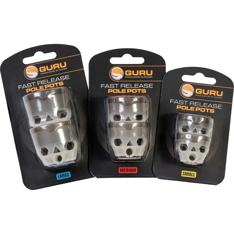 Gecertificeerd Guru Fast Release Pole Pots Medium 2 stuks - Voorradig