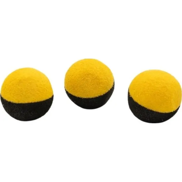 PB Products Zig Boilie 12mm Yellow/Black 6pcs - Voorradig Finale Uitverkoop