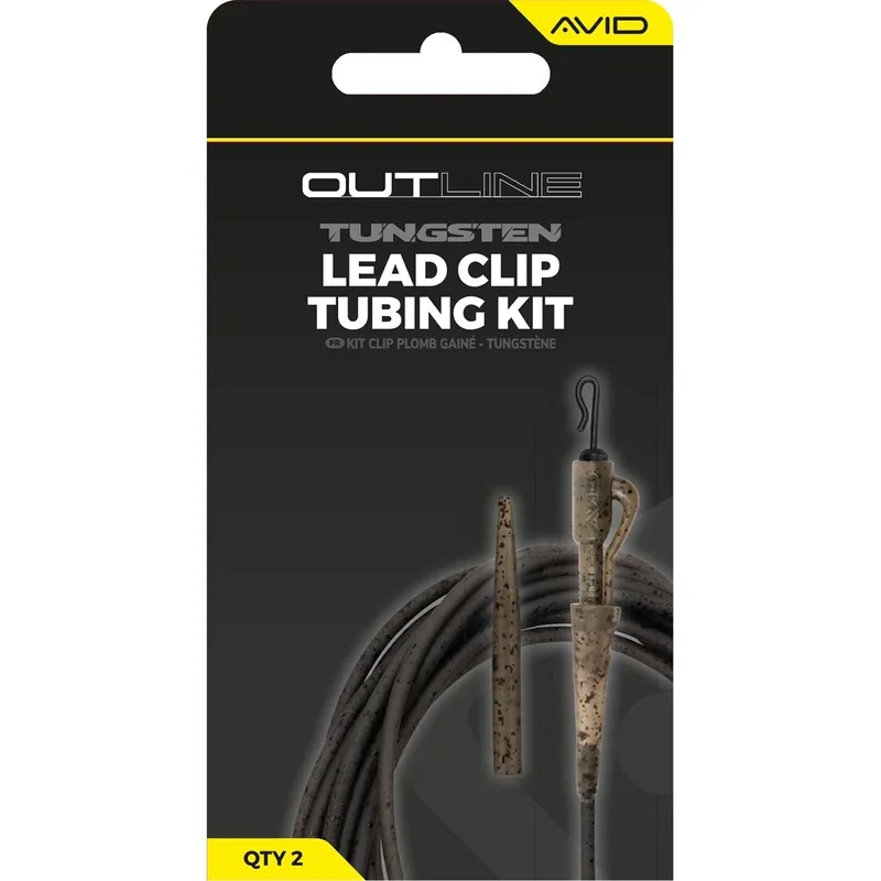Avid Outline Lead Clip Tungsten Tubing Kit Koop Vandaag