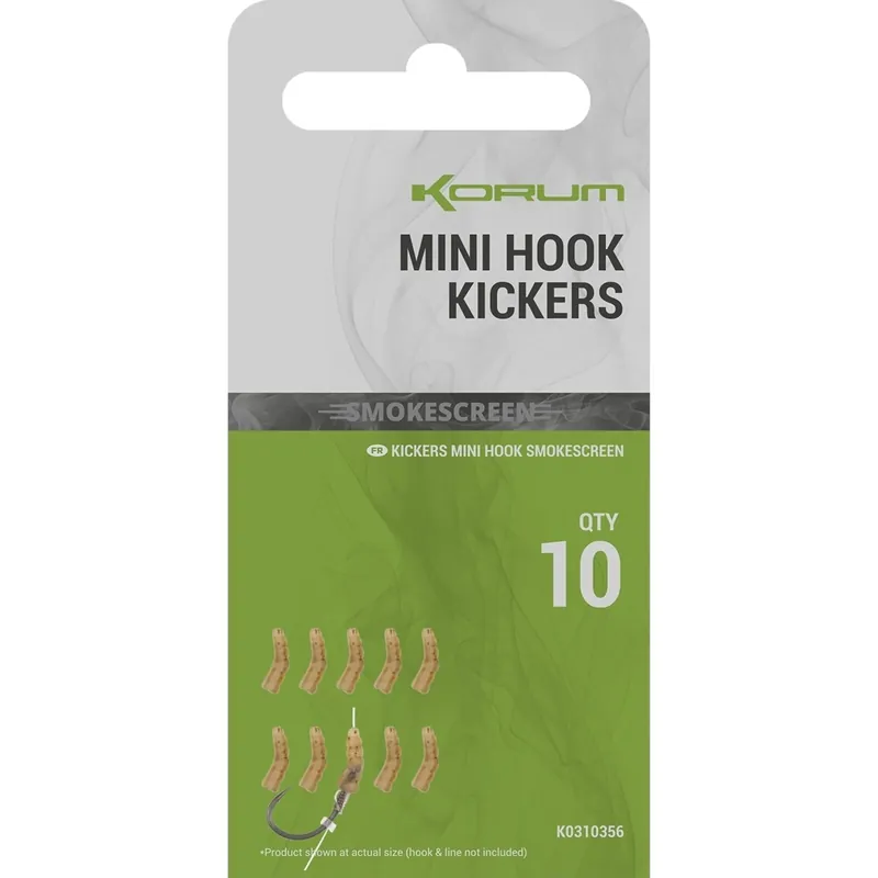 Korum Smokescreen Mini Hook Kickers Flitsaanbieding