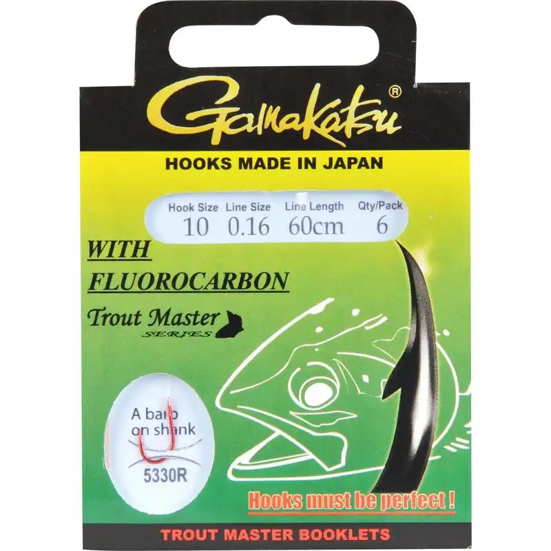 Gamakatsu Trout Master BKS LS-5330 FC 60cm H6 0.18mm - Voorradig Favoriet