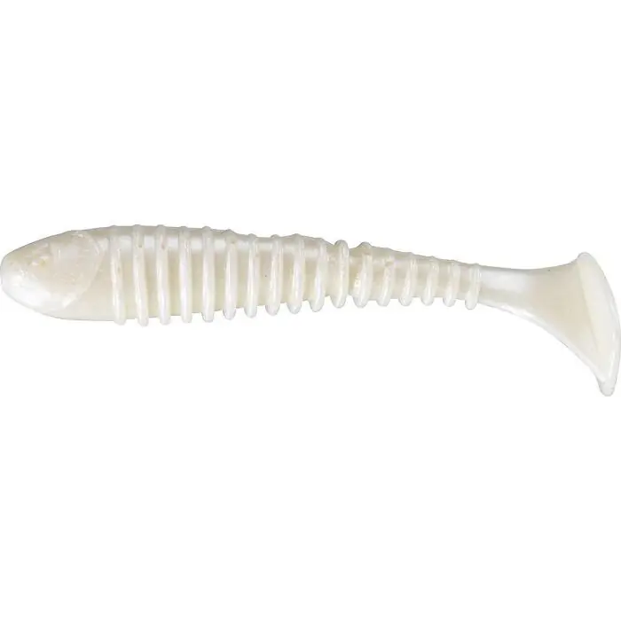 Berkley Flex Rib Shad 6.5cm Pearl 150 stuks Betrouwbaar