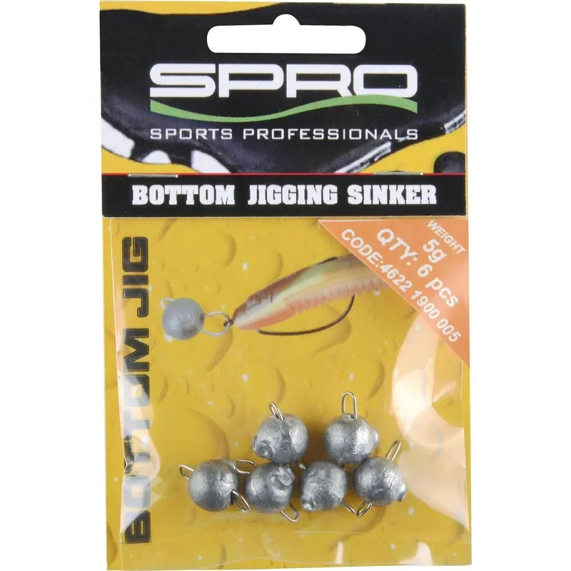 Gecertificeerd Spro Bottom Jig 1.5gr 6st - Voorradig