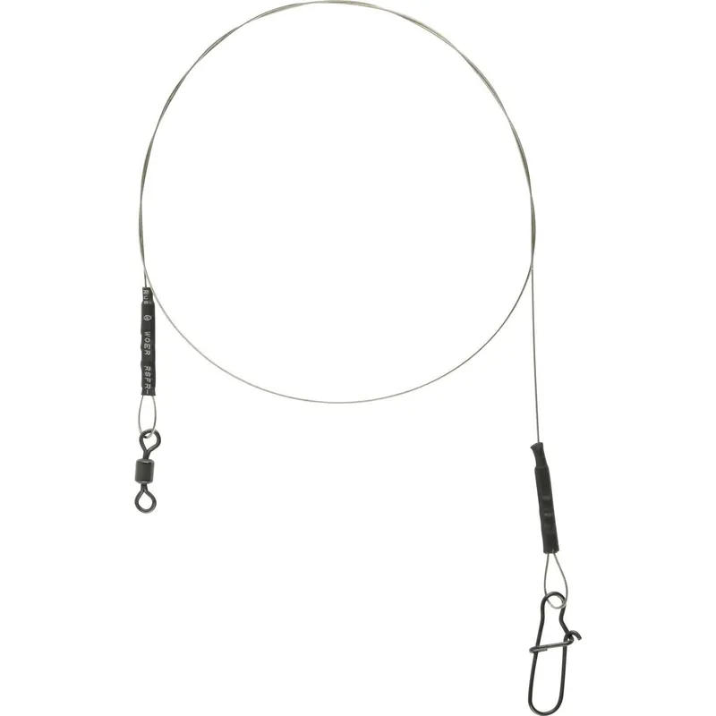 Koop Vandaag Spro Matt Black Leader 1x19 Wire 0.50mm 14kg 40cm