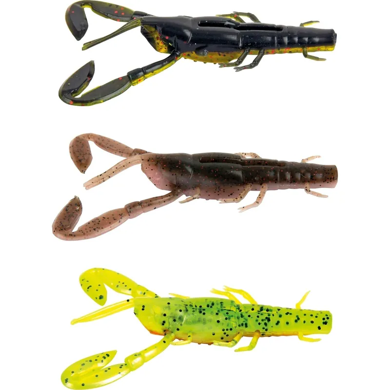 Fox Rage Critters Mixed Colour UV 7cm - Voorradig Favoriet
