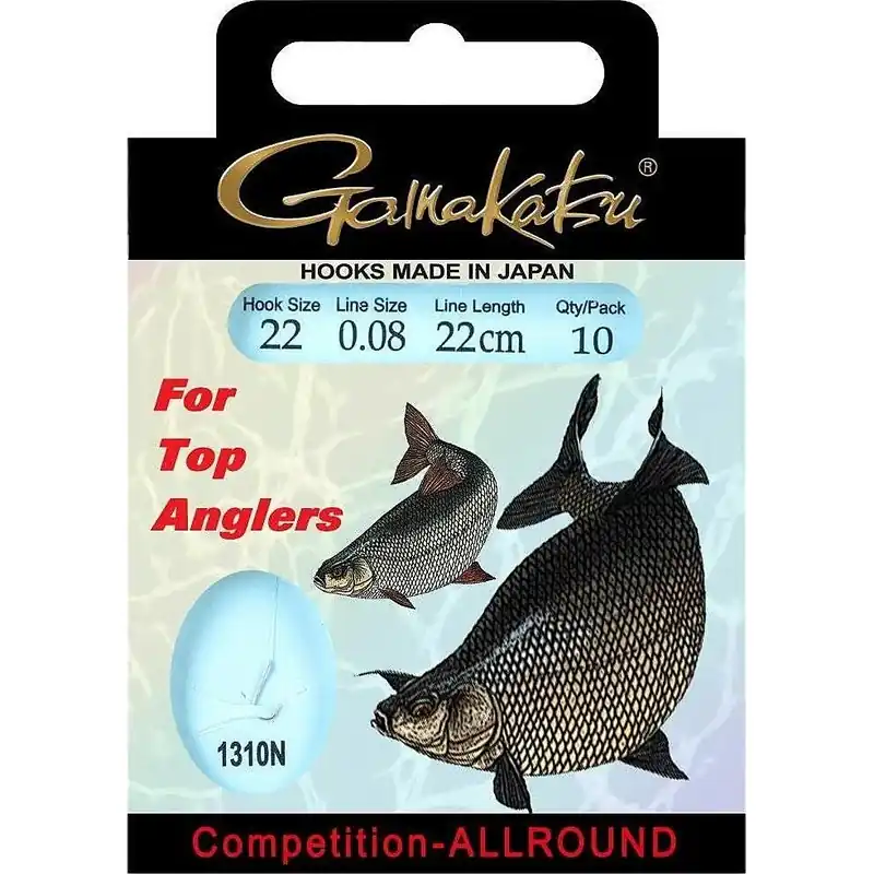Gamakatsu GKS LS-1310N Allround 22cm H12 0.12mm - Voorradig Op = Op