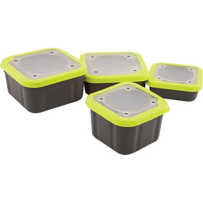 Betaalbaar Matrix Bait Boxes Grey-Lime Perforated 0.62l - Voorradig