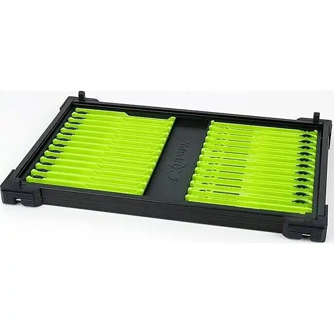 Koop Online Matrix Pole winders Loaded Winder Tray 18cm 26pcs Lime - Voorradig