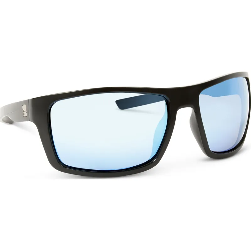 Populair Preston Inception Wrap Sunglasses - Ice Blue Lens