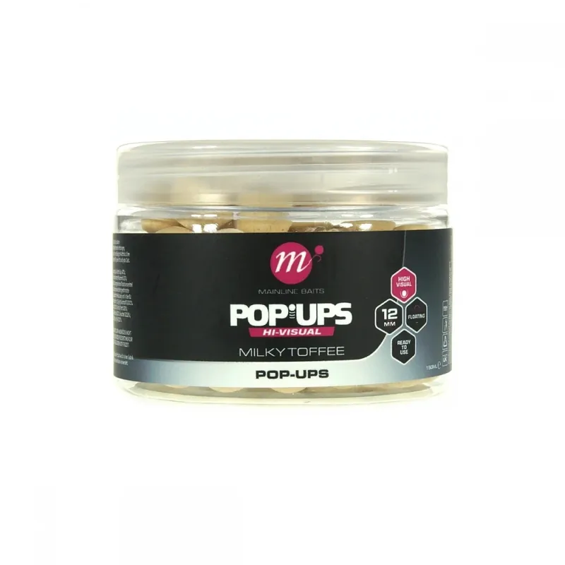 Mainline Hi-Visual Mini Pop Ups 12mm Milky Toffee Lage Prijs