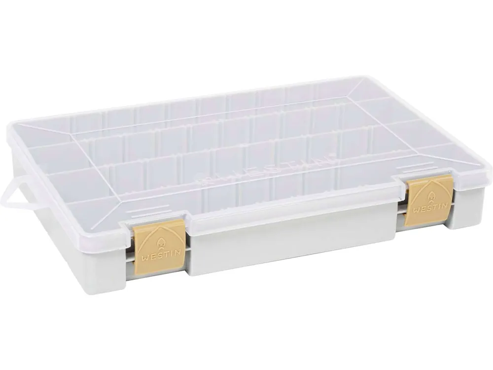 Westin W3 Tackle Box Grey/Clear Lage Prijs