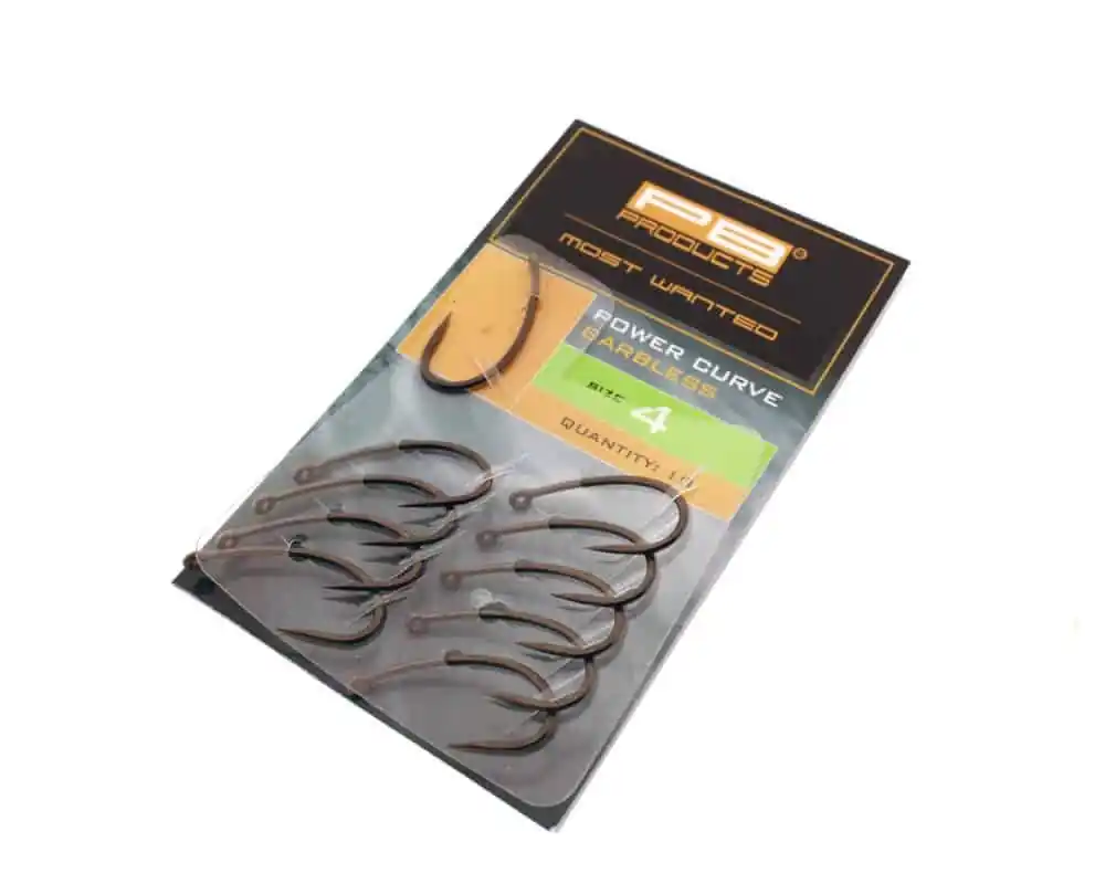 PB Products Power Curve Barbless PTFE Haak Bestseller