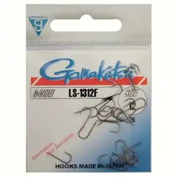 Gamakatsu Haak LS-1312F - Zwart Uitverkoop