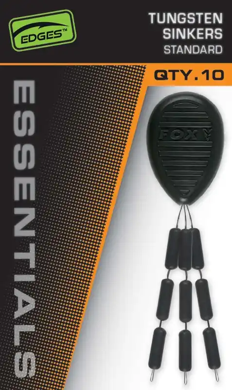 Beperkte Voorraad Fox Edges Essentials Tungsten Sinkers