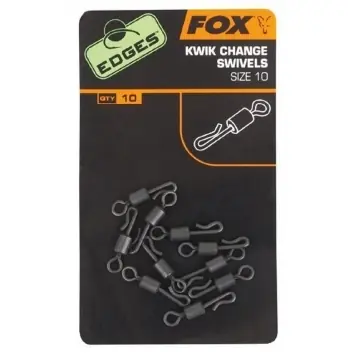 Fox Edges Kwik Change Swivels Gratis Retour