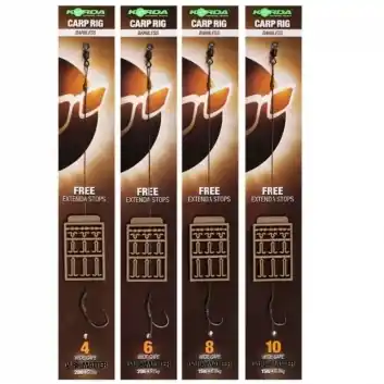 Korda Dark Matter Carp Rigs Barbless Flitsaanbieding