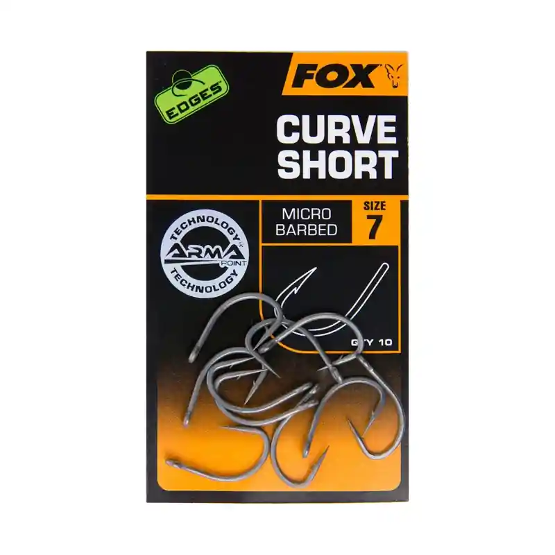 Fox Edges Armapoint Curve Shank Short Haken Gereduceerde Prijs