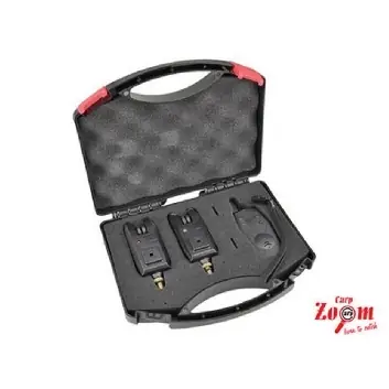 Lage Kosten Carp Zoom CarpZoom Messenger 2+1 Bite Alarm Set