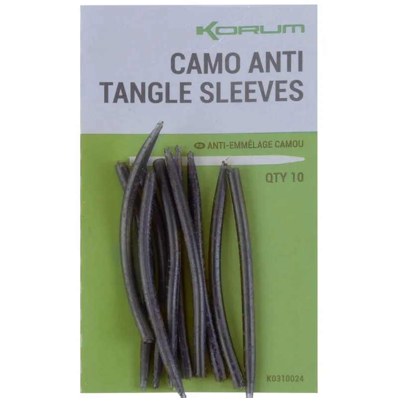 Finale Uitverkoop Korum Anti Tangle Sleeves camo