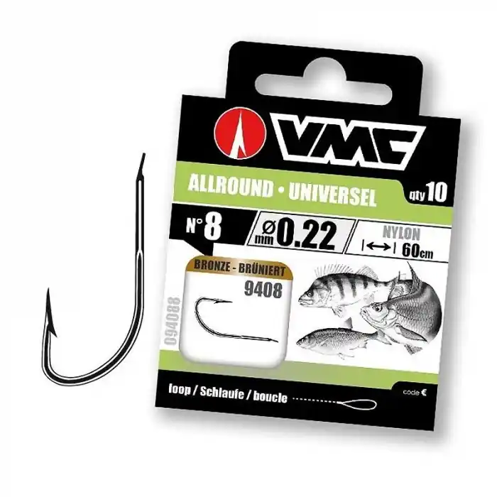 VMC 9408 allround Bronze onderlijn 60cm Exclusieve Aanbieding