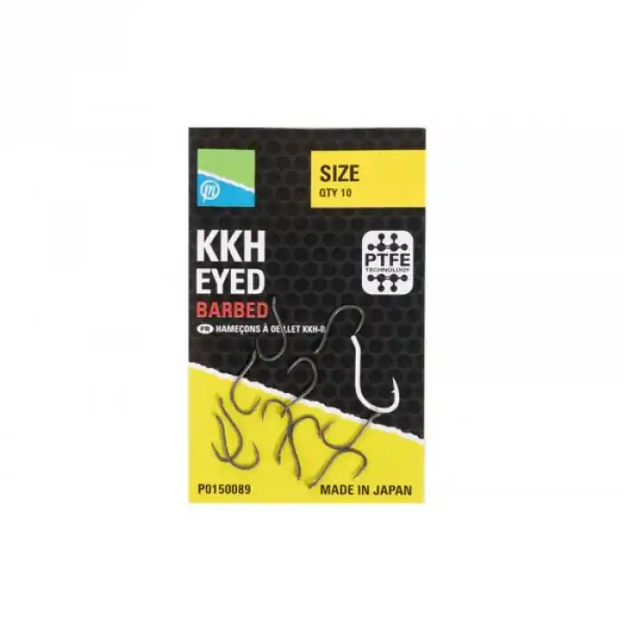 Speciale Aanbieding Preston KKH Eyed Barbed Hooks
