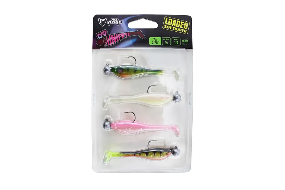 Koop Vandaag Fox Rage Mini Fry Loaded Mixed UV Colour Pack