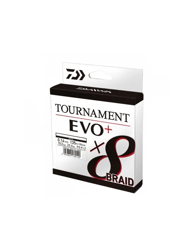 Daiwa Tournament X8 Braid Evo+Donker Groen Snelle Levering