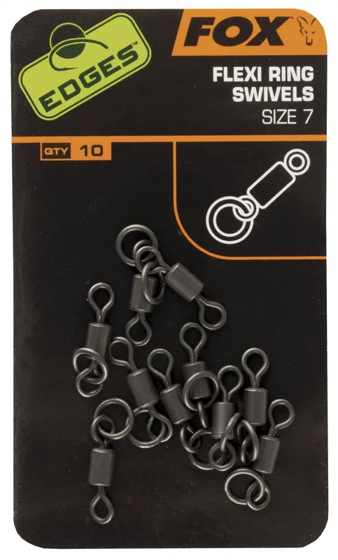 Fox Edges Flexi Ring Swivels Lage Kosten
